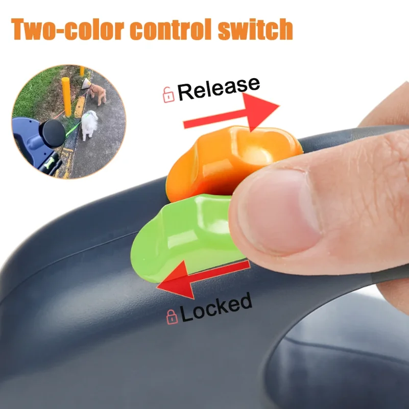 TwinGrip Retractable Leash