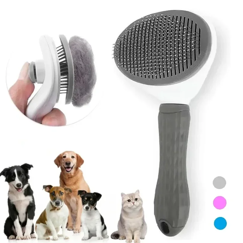 Rugged Pet Hair Removal Brush
